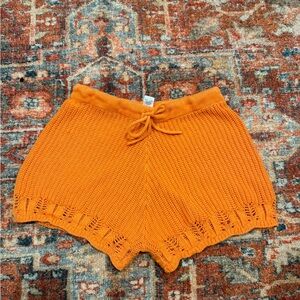 Crochet shorts